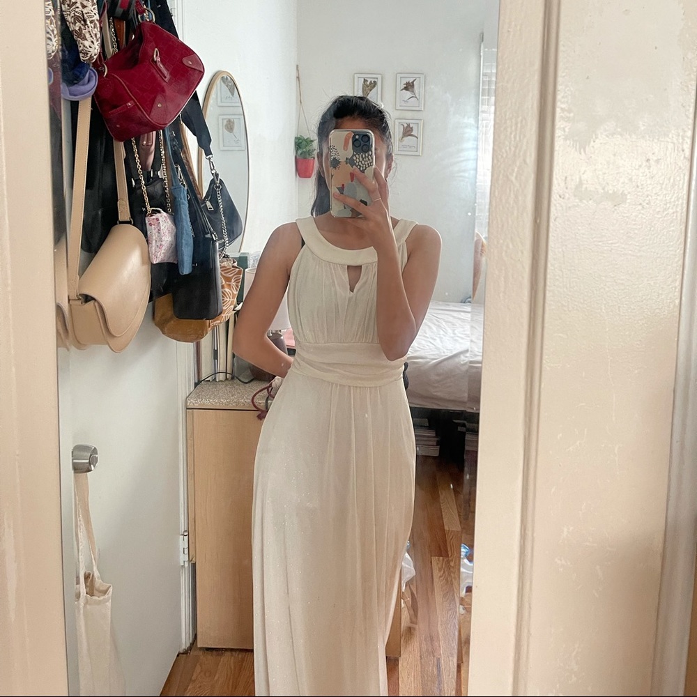 White Formal Dress